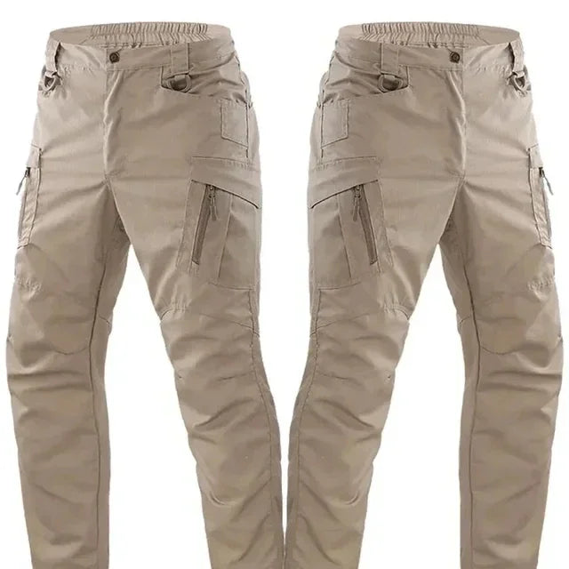 Giacca con cappuccio multi-tasche + Pantaloni in pile da Caccia Impermeabile