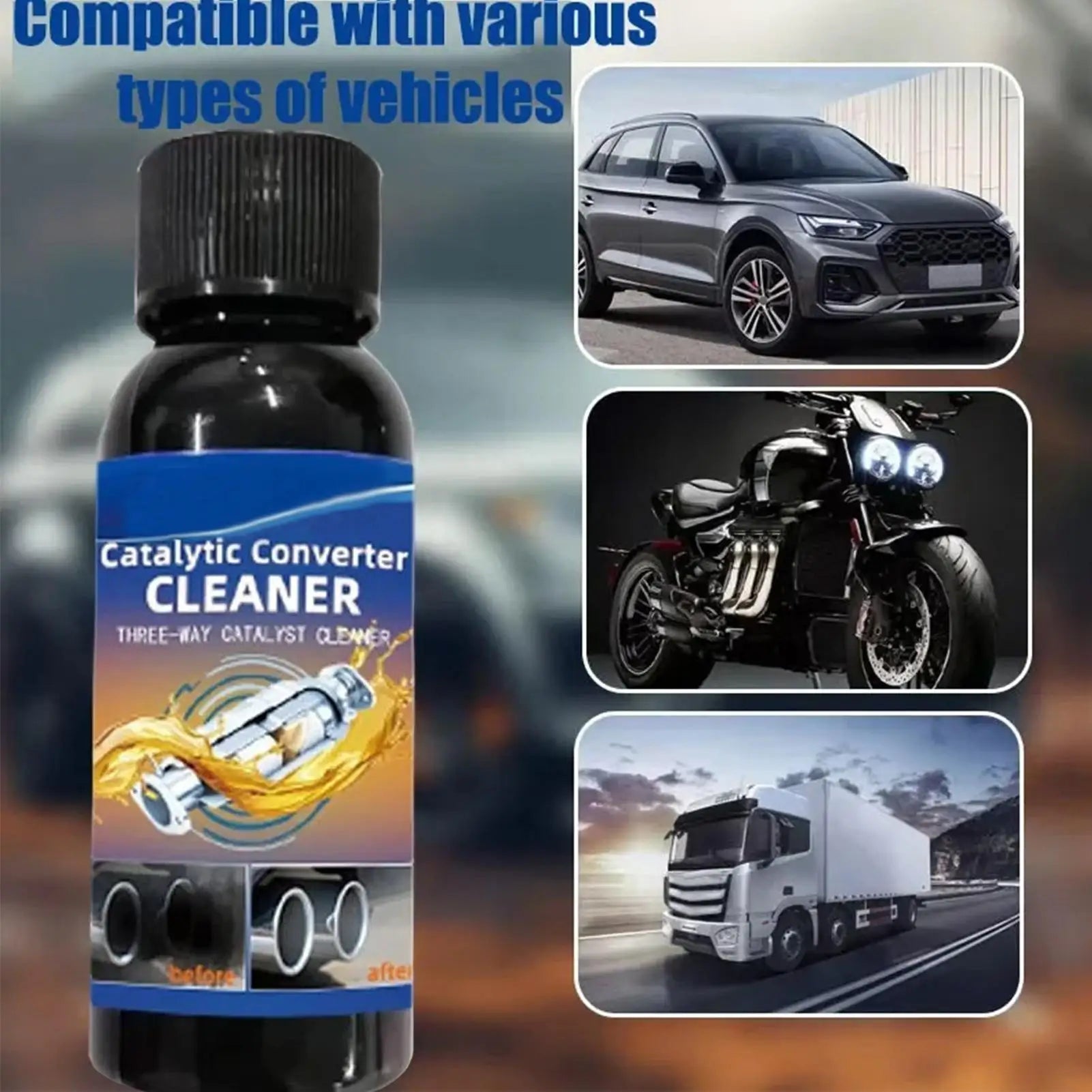 Detergente per auto Catalitico Detergente per carbonio Meccanica Agente per la cura del motore per SUV Auto Berlina Camion Pick-up