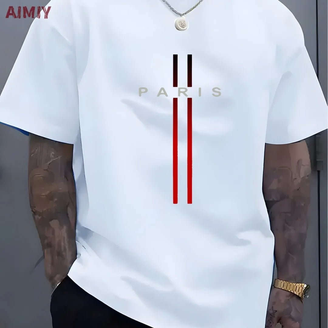 T-shirt da uomo Paris