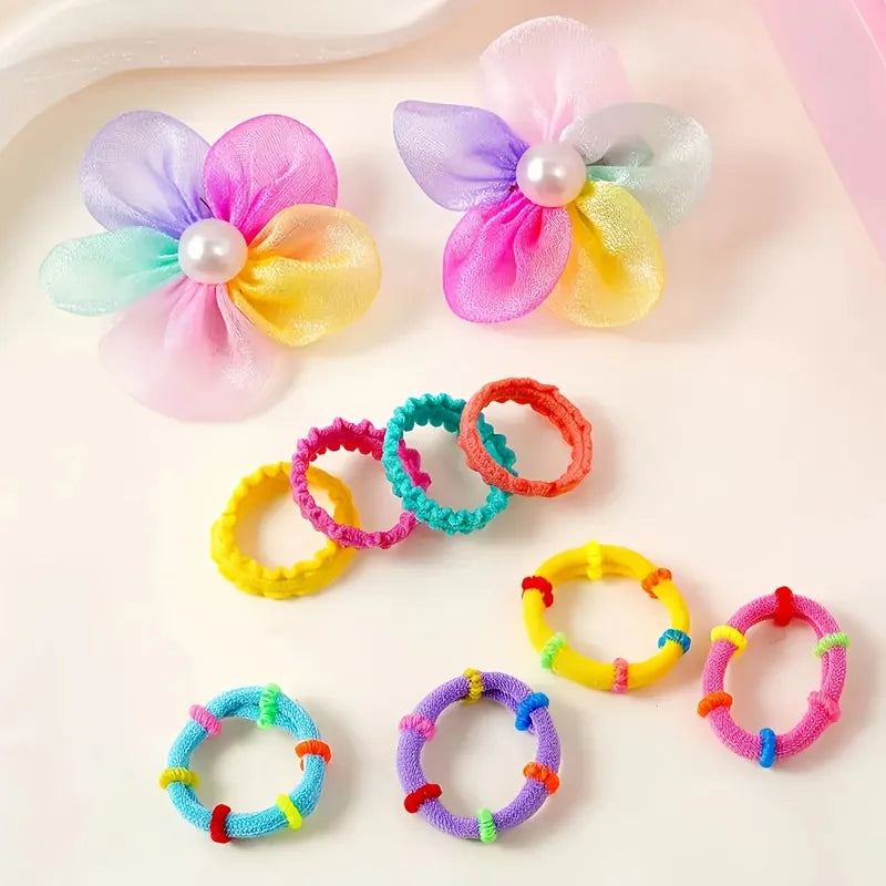 Set da 718 pezzi accessori per capelli per bambine