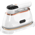 110V/220V Ferro da stiro a vapore portatile per indumenti Pieghevole 1200W Potenza Vaporiera portatile a 4 velocità Touch Screen Ferro elettrico rotante