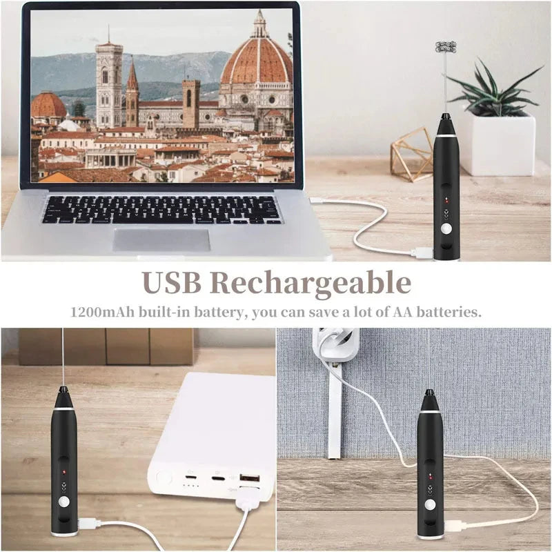 Montalatte elettrico portatile Frullatore portatile USB