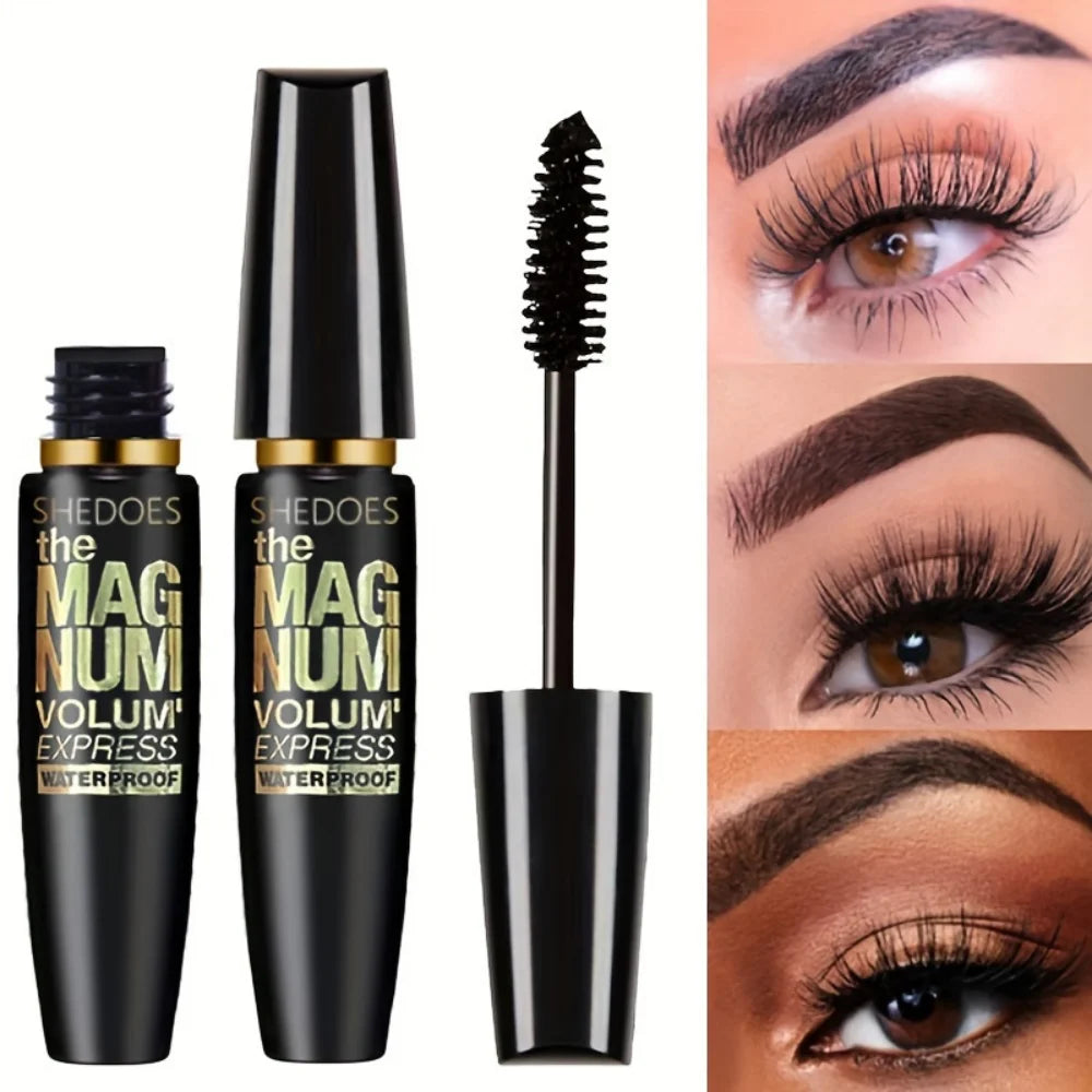 Mascara impermeabile nero 5D allunga l’estensione delle ciglia Cosmetici