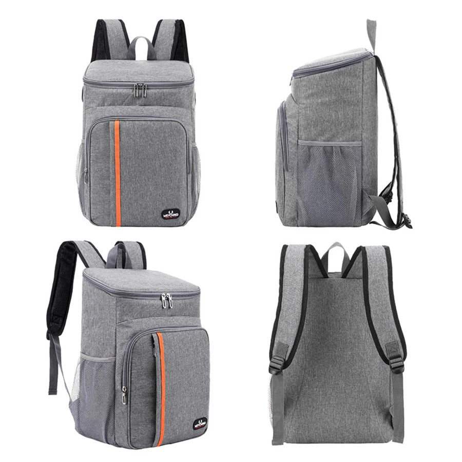 18L Borsa per il pranzo termica portatile per alimenti Resistente impermeabile Cooler Custodia isolata per il  ghiaccio