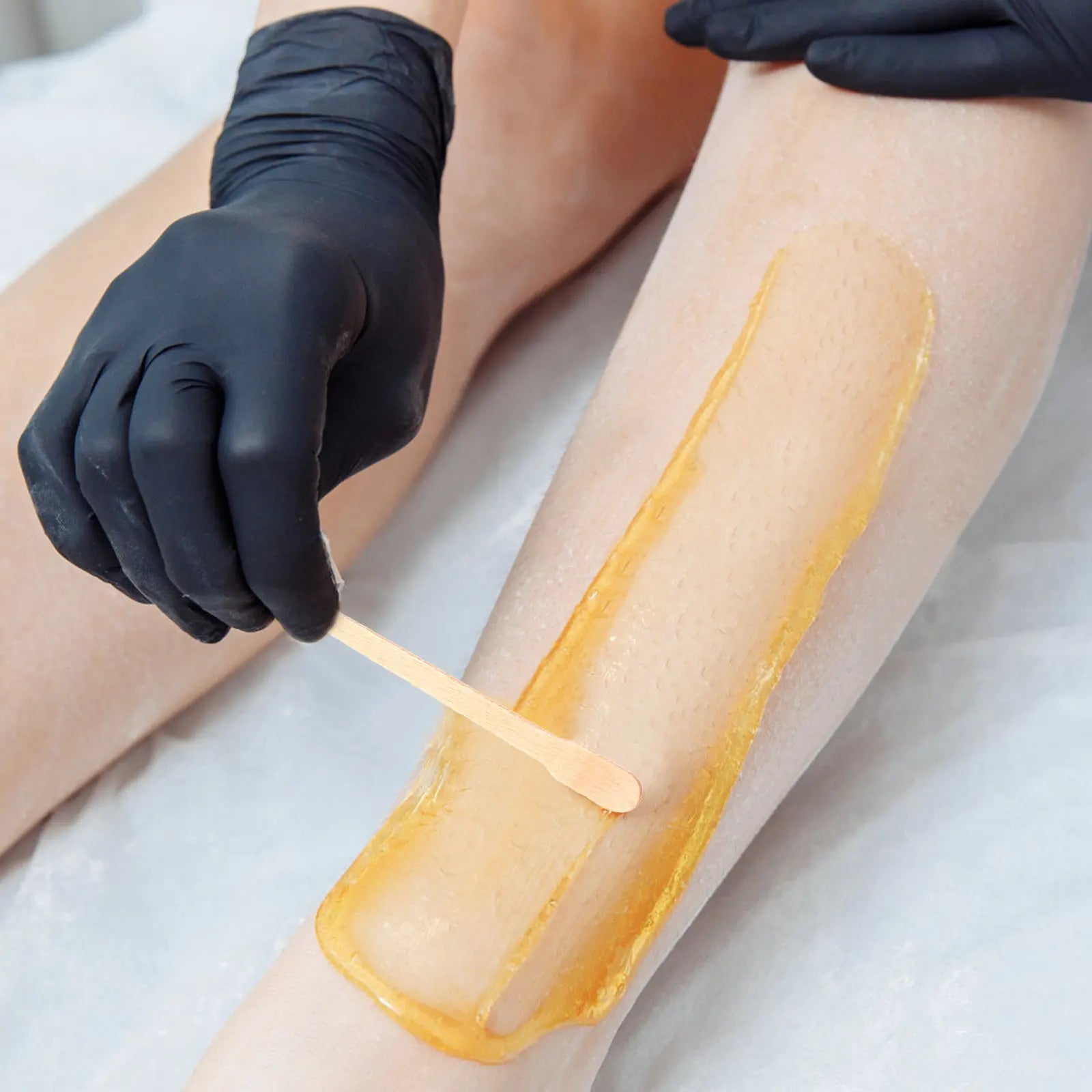 100 pezzi di bacchette di cera bastoncini di cera Applicatore di cera