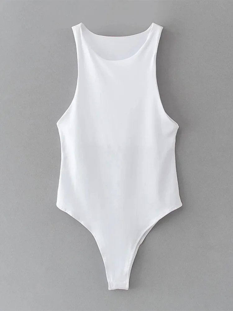 Body donna 4 colori sottile casual chic
