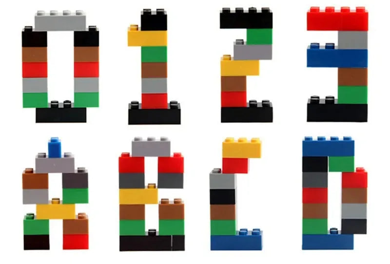 1000 blocchi di costruzione creativi fai da te Big Set 500-1000