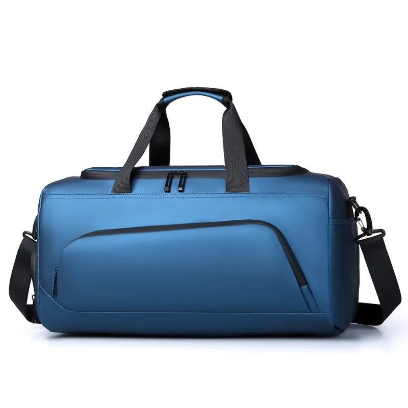 Borsa da palestra sportiva, borsa di grande capacità, borsone da viaggio portatile, multi-scomparto con contenitore per scarpe, perfetto per le vacanze, palestra