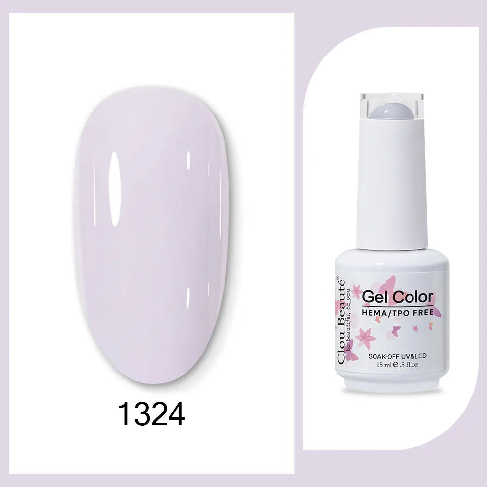 CLOU BEAUTÈ  15/10ml Semipermanente Gel Smalto Unghie 400 colori disponibili