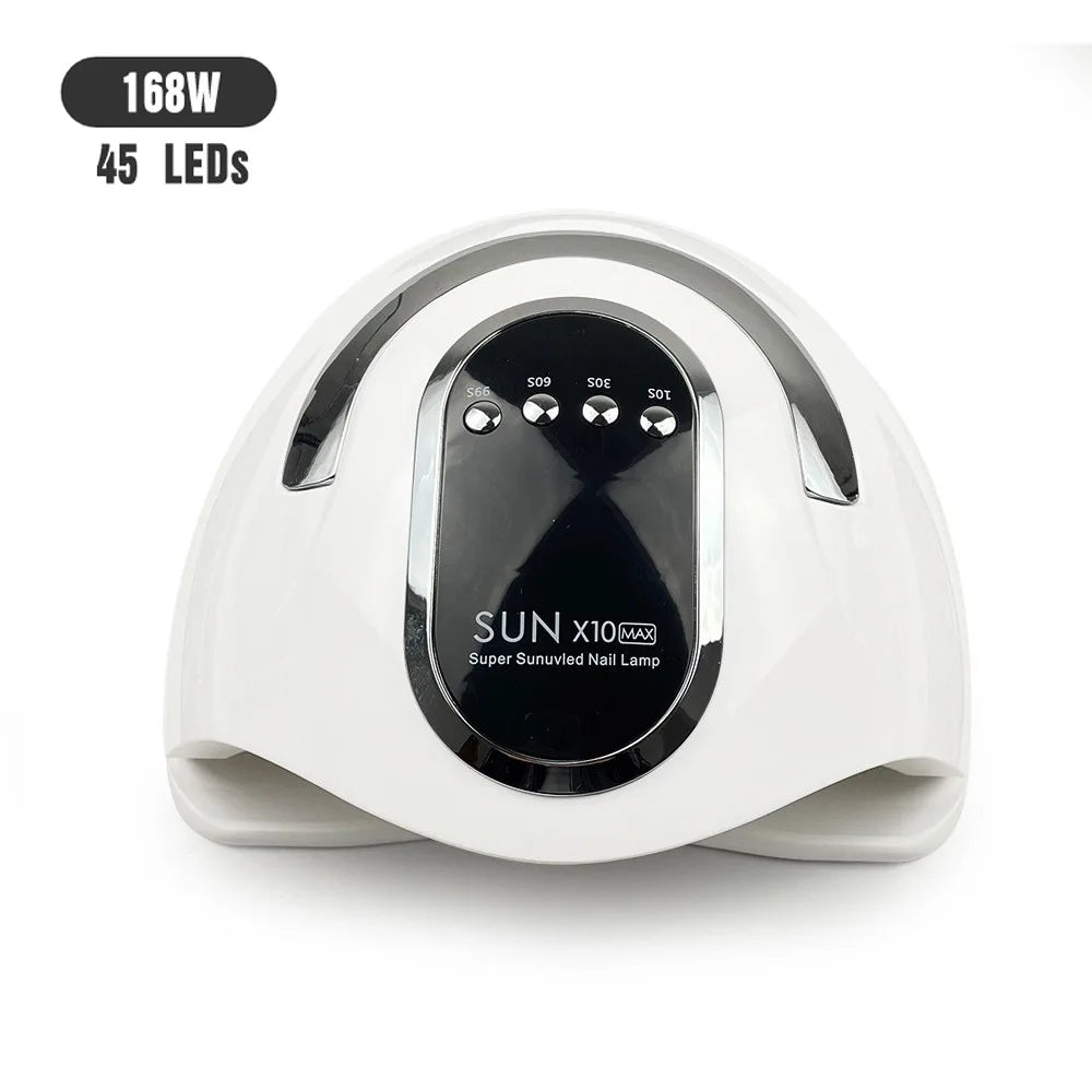 X10MAX Lampada professionale per l’asciugatura delle unghie per manicure 66 Leds
