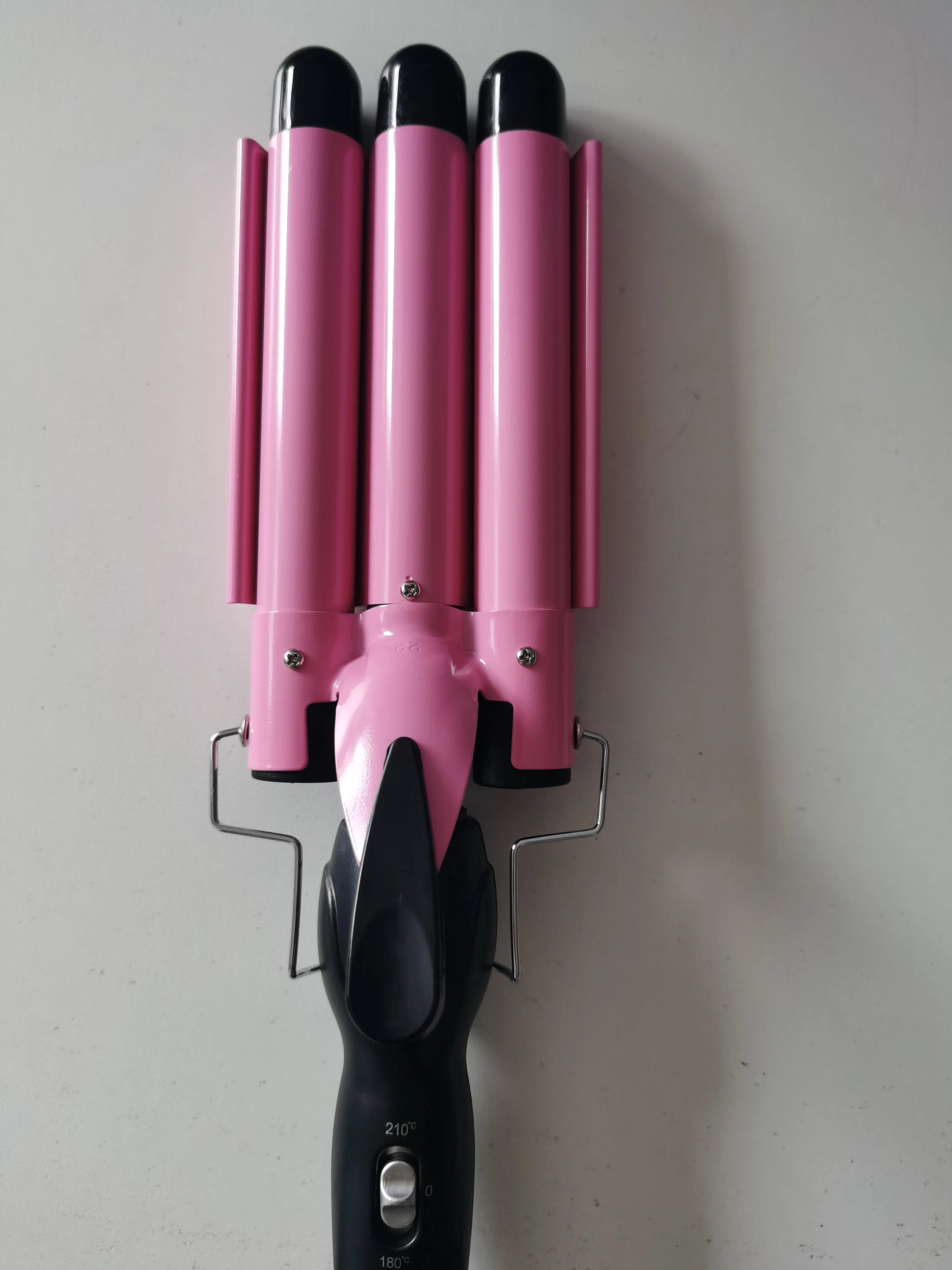 IRUIBEAUTY Ferro arricciacapelli professionale in ceramica a tripla canna