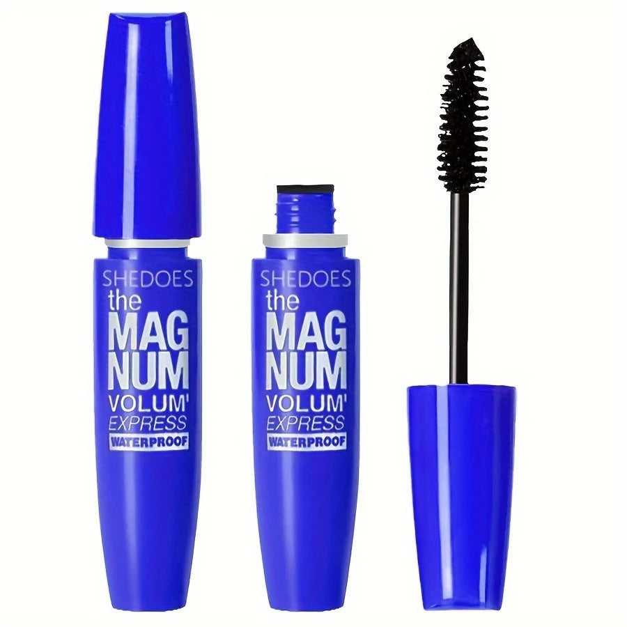 Mascara nero 4D Ispessimento, allungamento, arricciatura, mascara in fibra liquida impermeabile