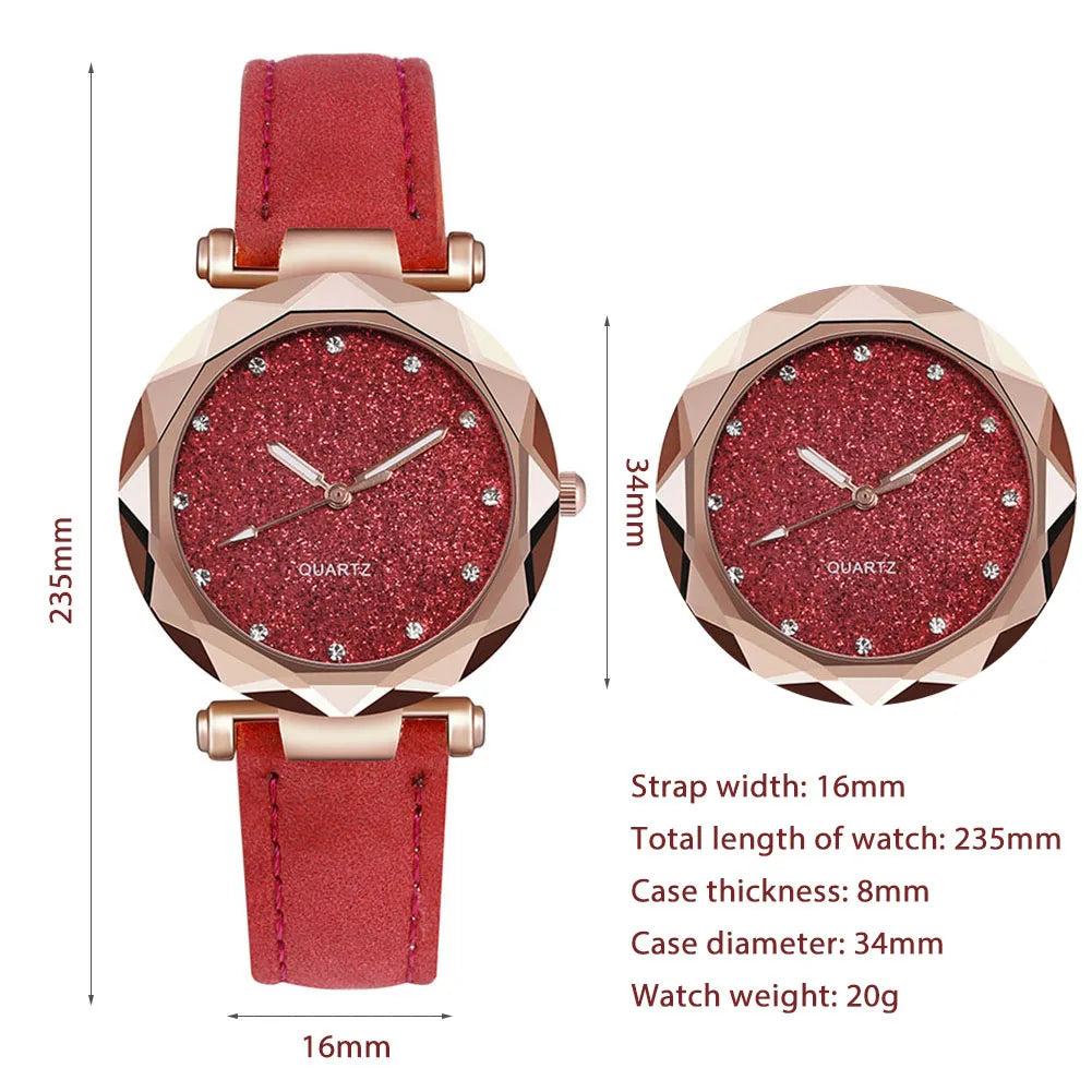 Orologi di lusso Uomo Business PU Pelle Orologio al Quarzo