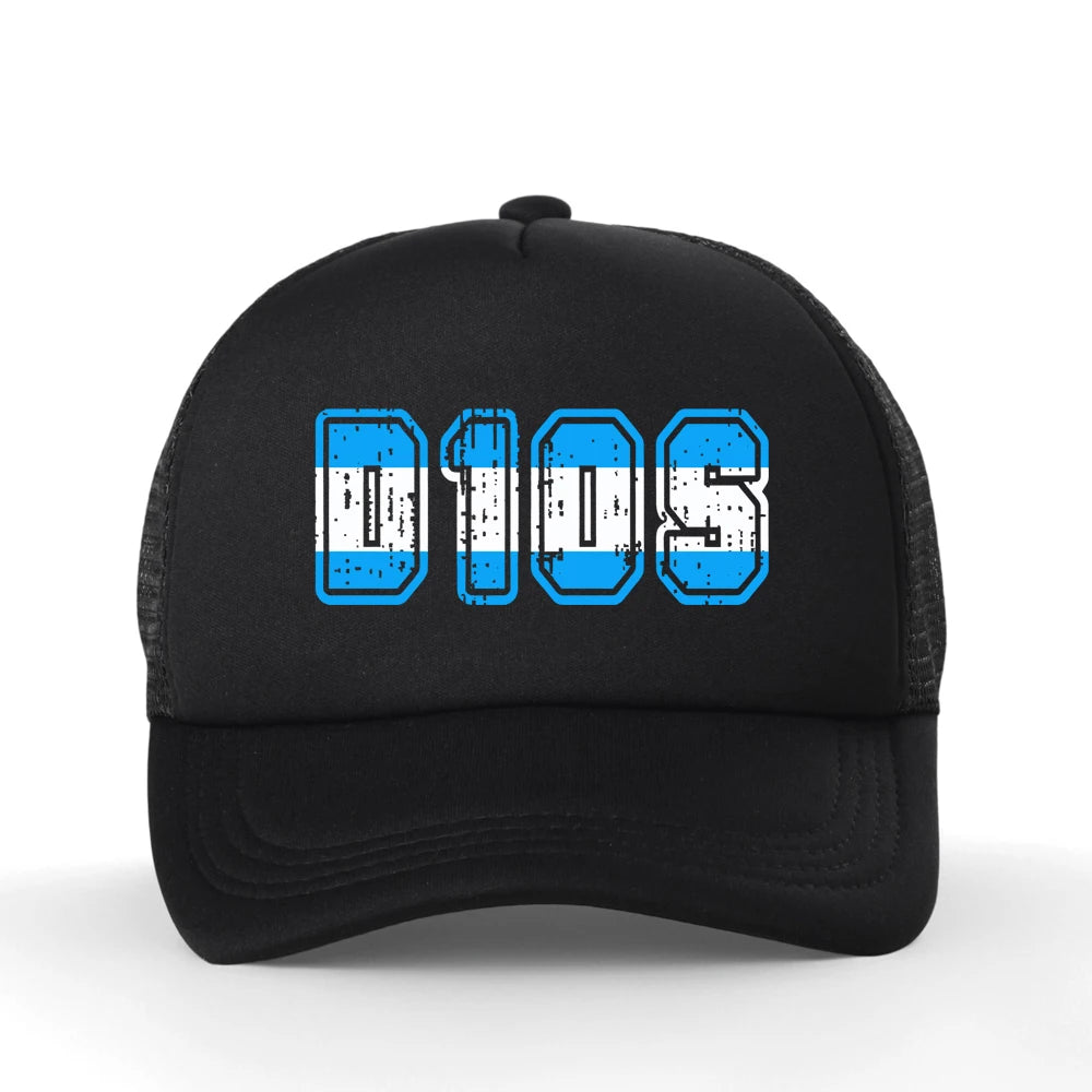 Maradona D10S Cappello Baseball Unisex
