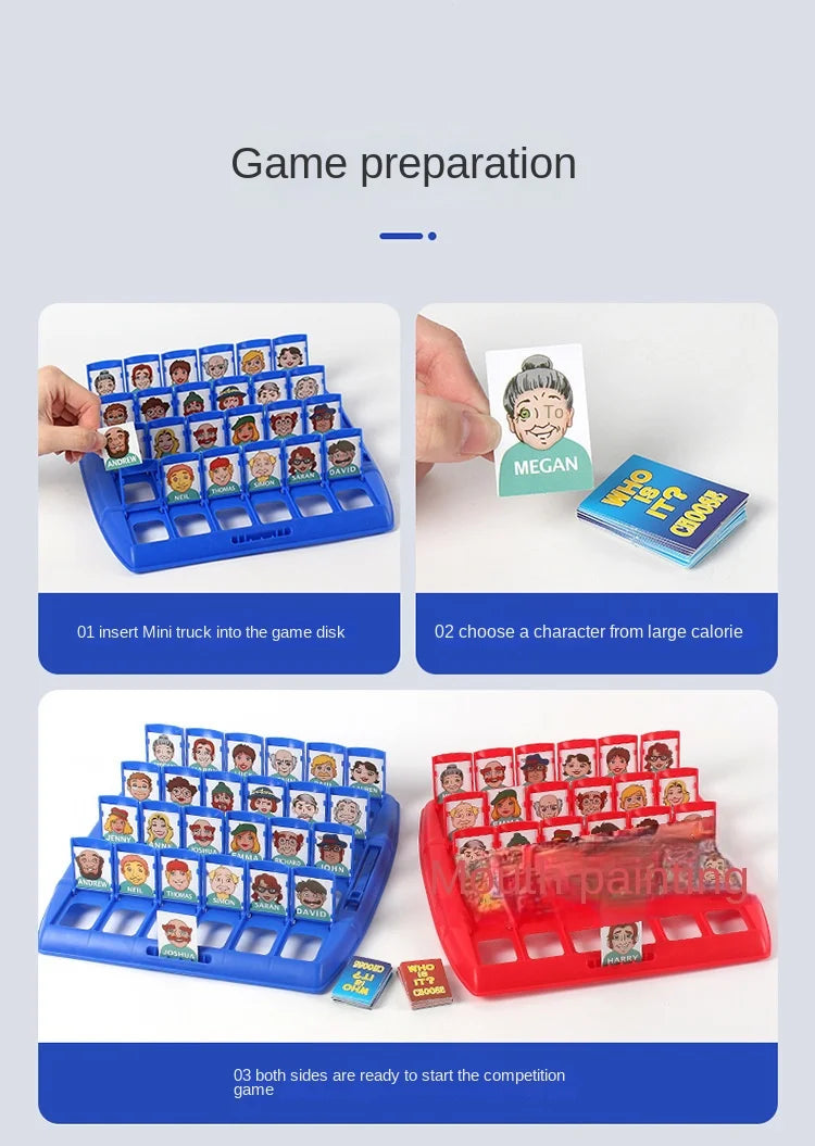 Indovina chi sono Gioco di puzzle