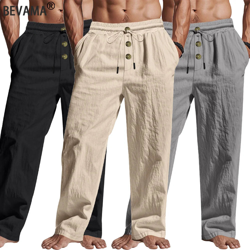 Pantaloni casual da uomo atile hawaiano