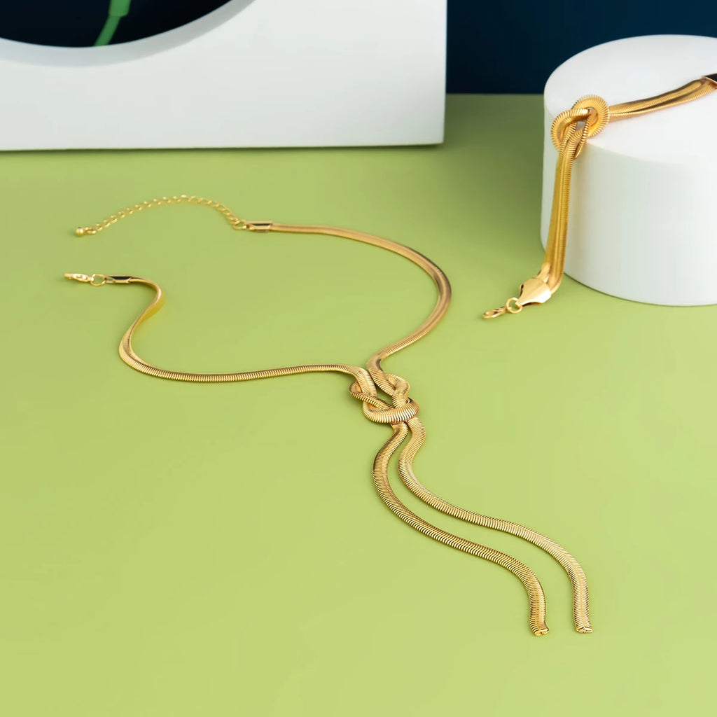 2 pezzi/set collana e braccialetto