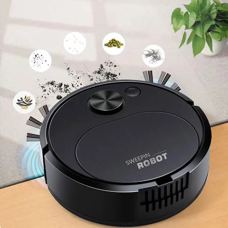 Robot Aspirapolvere Mop 3 In 1 Smart Wireless 1500Pa