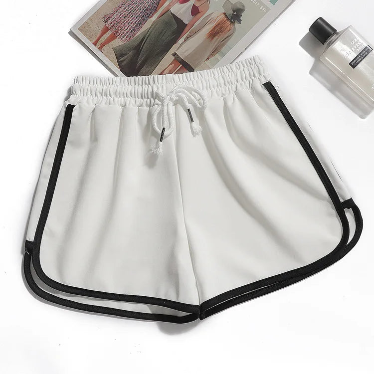 Pantaloncini da donna Abbigliamento esterno estivo a vita media casual