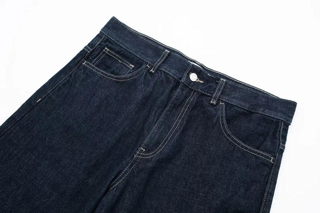 Set Casual Risvolto Manica Lunga Crop Giacca Bottoni Femminile Vintage Gamba Larga Jeans