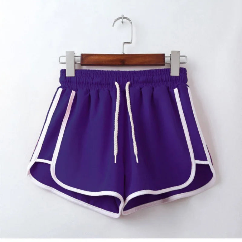 Pantaloncini da donna Abbigliamento esterno estivo a vita media casual
