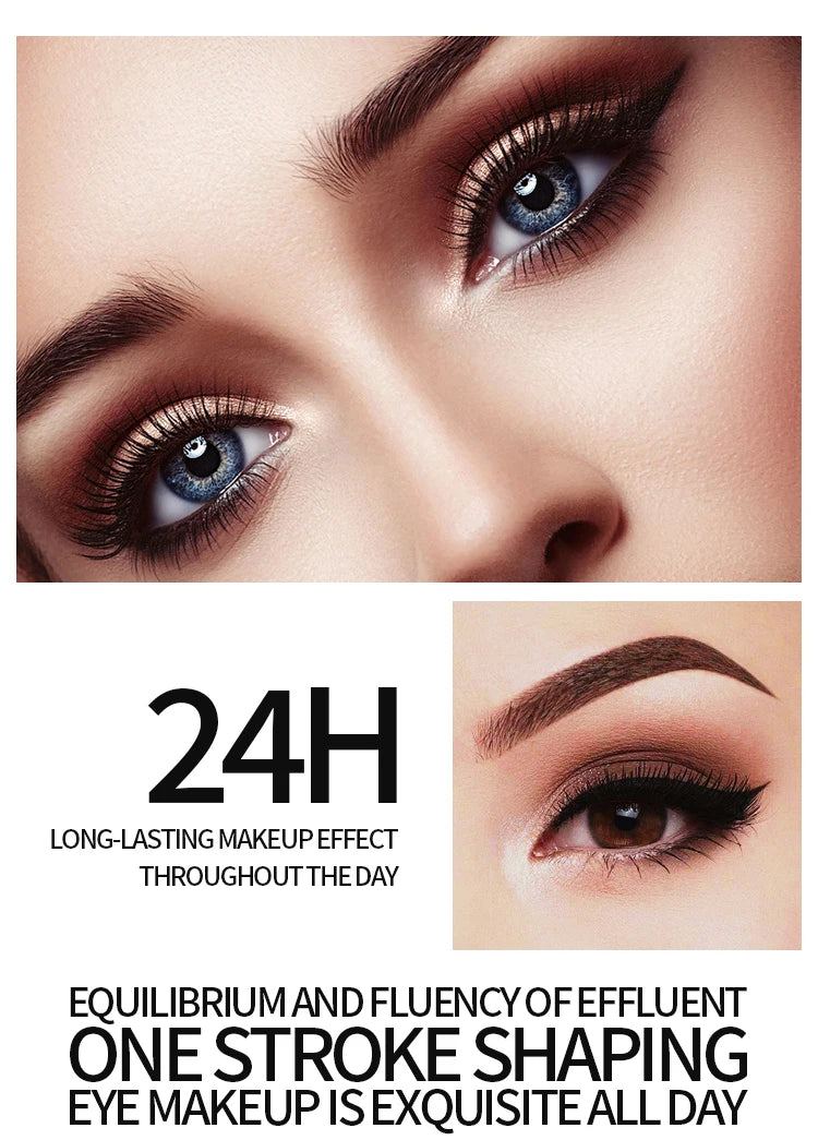 YANQINA Liquido Eyeliner Pencil 4D Impermeabile Mascara Set Cosmetici
