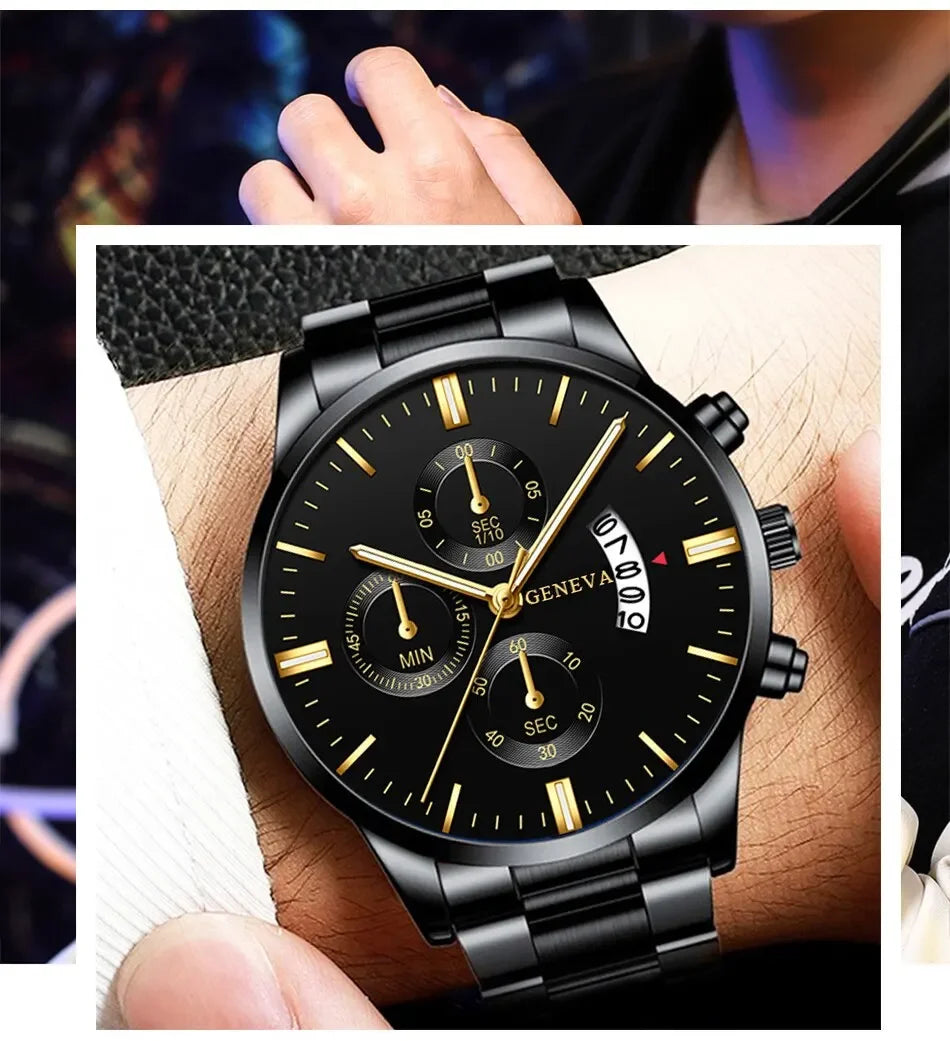Orologio in acciaio inossidabile al quarzo