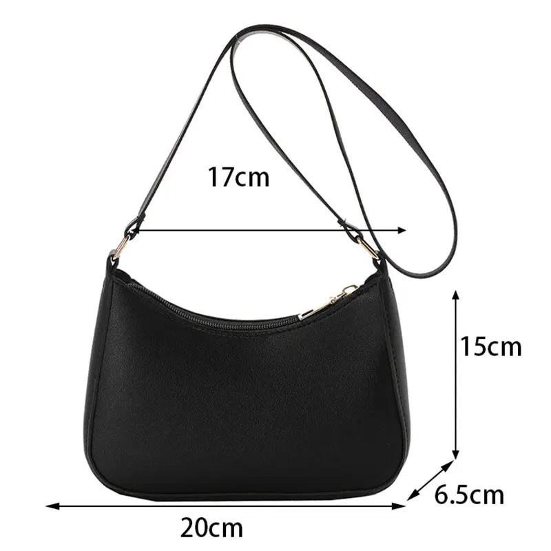 Borsa a tinta unita alla moda,  elegante e di alta qualità