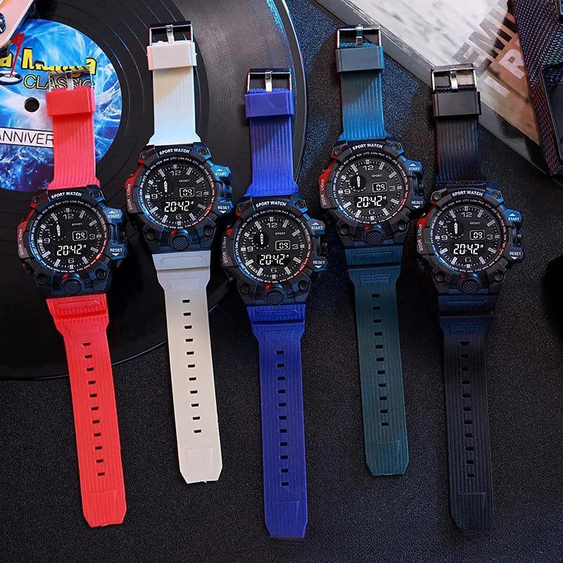 Orologio da uomo Multifunzionale Impermeabile Allarme luminoso