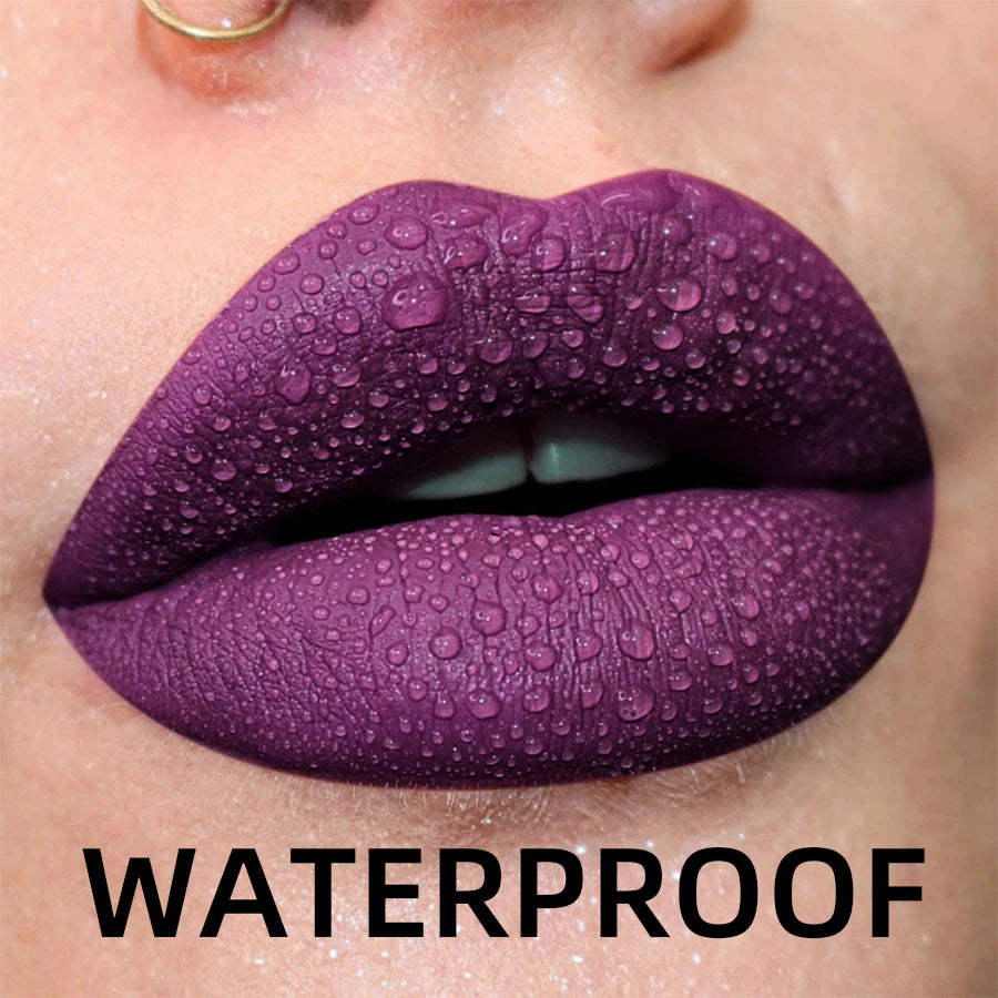 Matte Velvet Lip Gloss Impermeabile Rossetto liquido