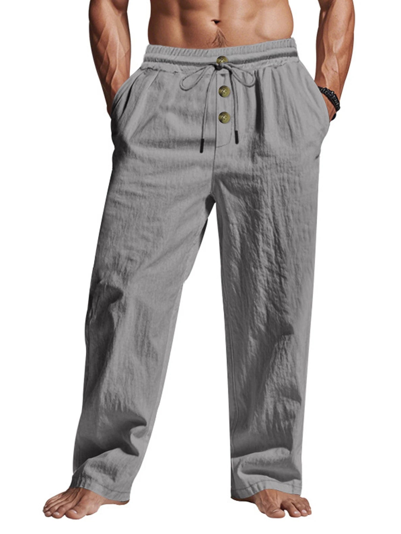 Pantaloni casual da uomo atile hawaiano