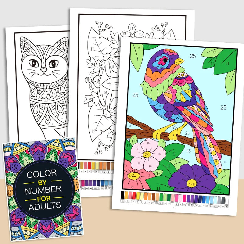 Libro da colorare 32 pagine Mandala Design