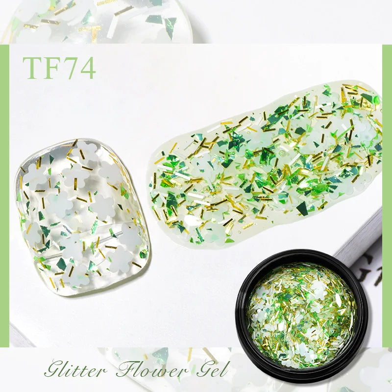 MEET ACROSS 5ml Gel Smalto per unghie Nail Art Top Gel tutti i colori