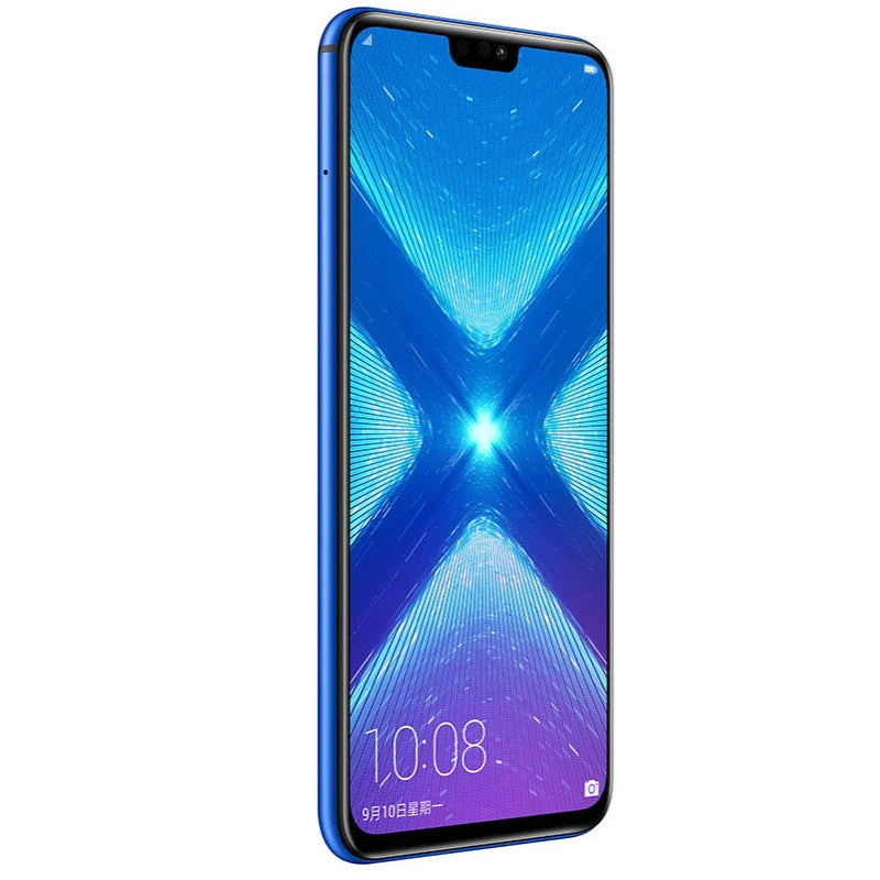 HONOR 8X Smartphone firmware CPU Haisi Qilin 710 6,5 pollici fotocamera posteriore 20MP riconoscimento delle impronte digitali
