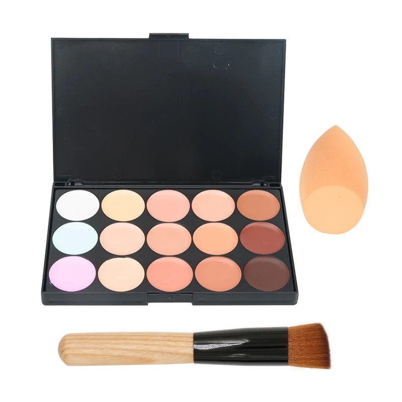 Trucco Professionale Fondotinta Palette 15 Colori