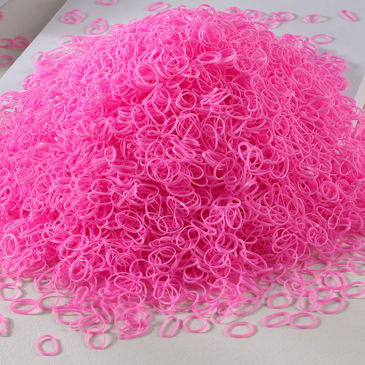 1000/2000Pcs mini elastici diversi colori