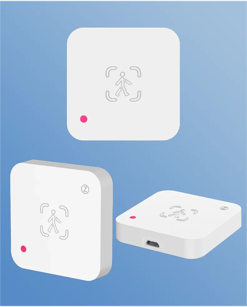 Tuya WiFi Sensore di presenza umana Rilevatore radar MmWave con sensore di luminanza per Smart Home Smart Life