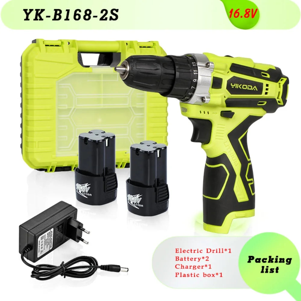 YIKODA 12V-21V Trapano a batteria al litio ricaricabile Produzione Polonia e produzione Cinese