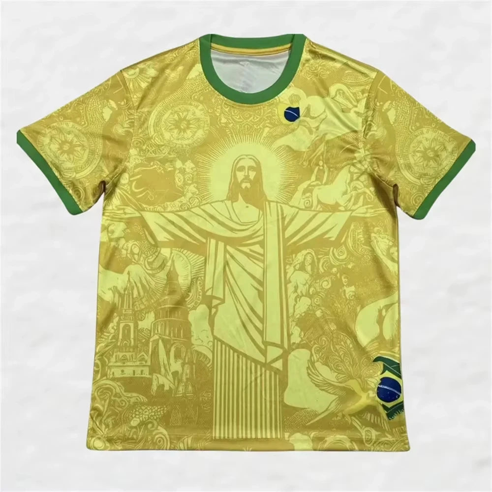 T-shirt BrasileEdizione speciale Gesù vari colori Premium Quality