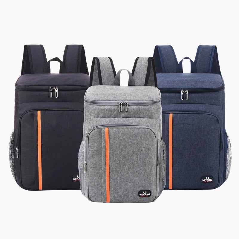 18L Borsa per il pranzo termica portatile per alimenti Resistente impermeabile Cooler Custodia isolata per il  ghiaccio