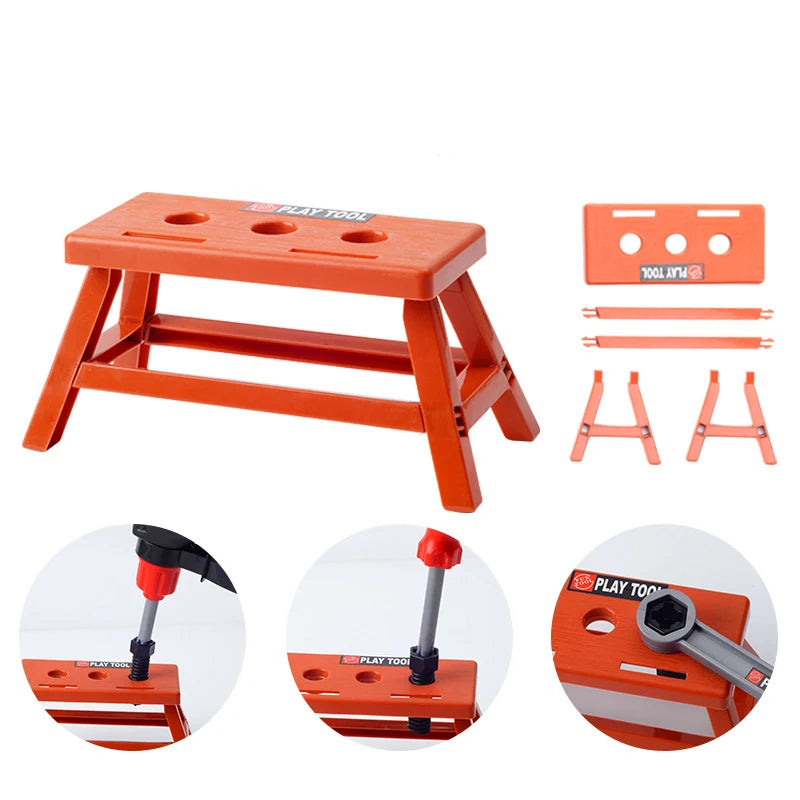 Set di attrezzi per bambini con trapano 55-68 Pz