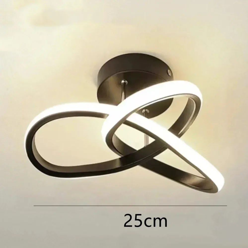 Luci da soffitto a strisce a LED stile moderno Forme multiple