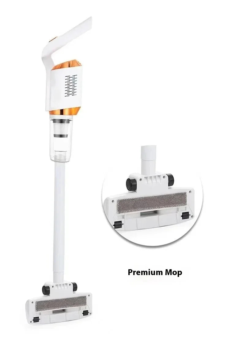 Aspirapolvere senza fili 8500Pa Aspirapolvere ad alta potenza da 120 W Potente dispositivo di pulizia ad aspirazione per casa