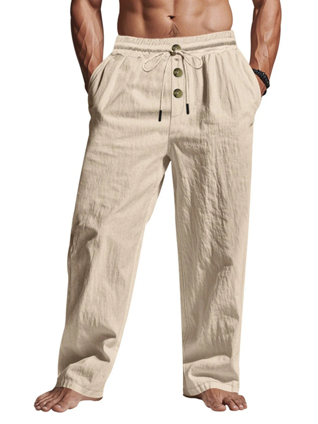 Pantaloni casual da uomo atile hawaiano