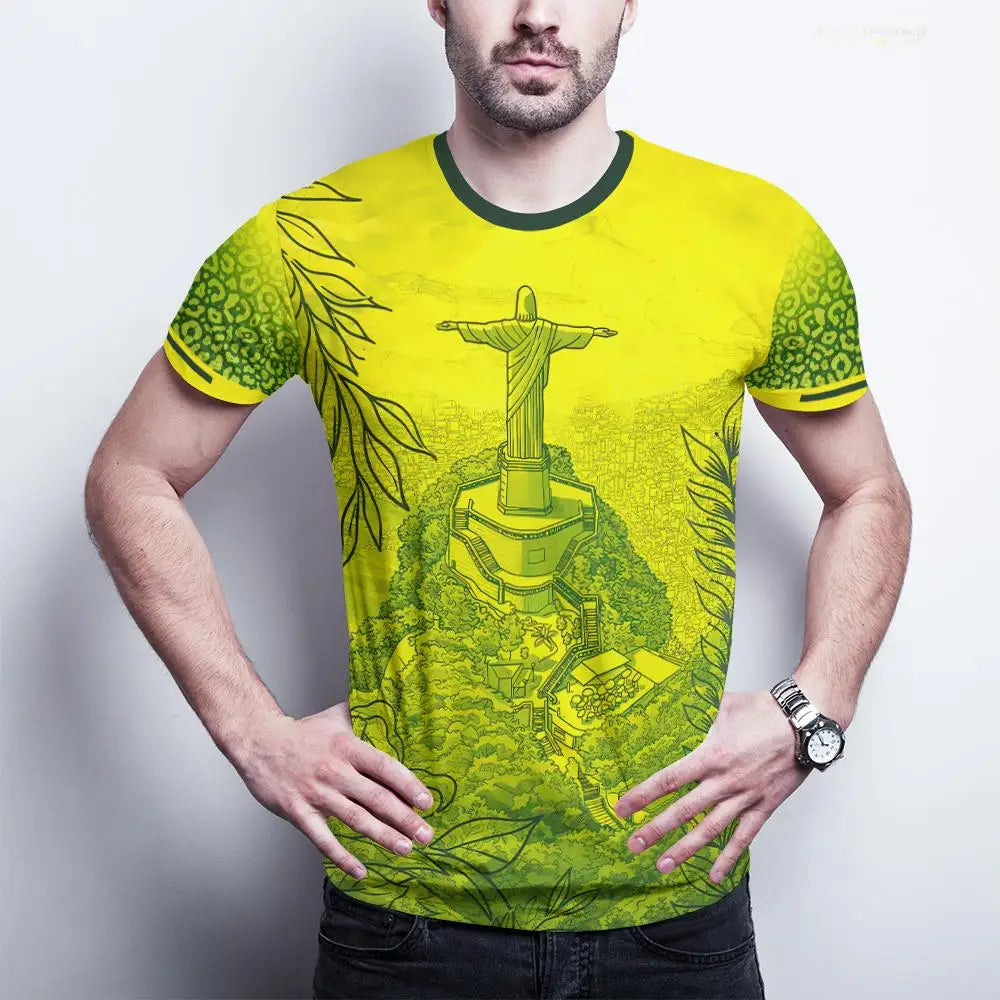 🇧🇷T-shirt Unisex a maniche corte Brasil 2026