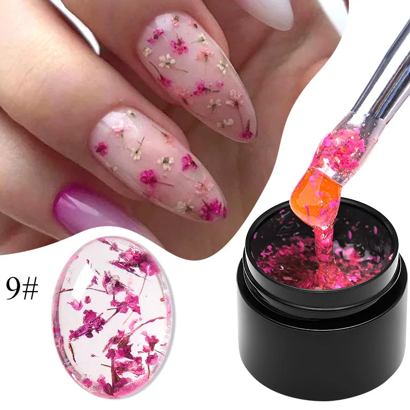 MEET ACROSS 5ml Gel Smalto per unghie Nail Art Top Gel tutti i colori