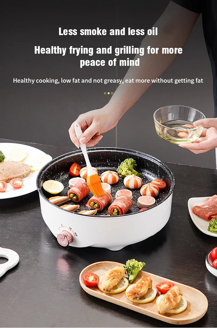 MultiCooker Elettrico Padella Elettrica 220V Antiaderente