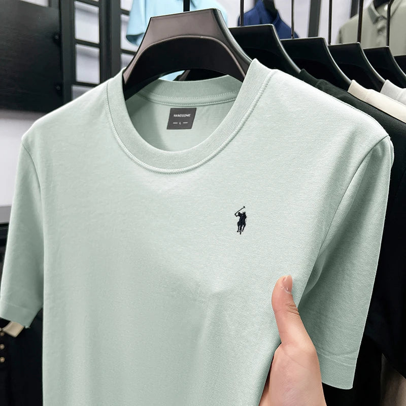T-shirt a maniche corte in cotone