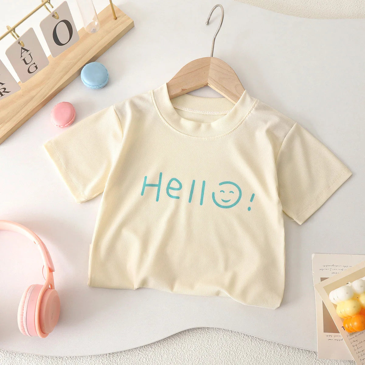 T-shirt a maniche corte carine per bambini
