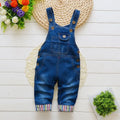 Tuta Salopette in denim per neonati Jeans morbidi